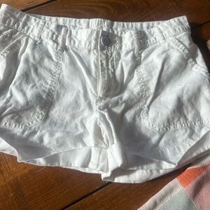 GAP High Waist White Women's Shorts